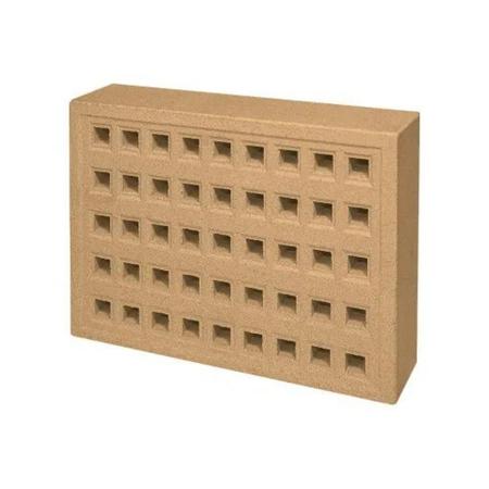 Redbank No.351 Square Airbrick with Holes 215mm x 140mm Buff