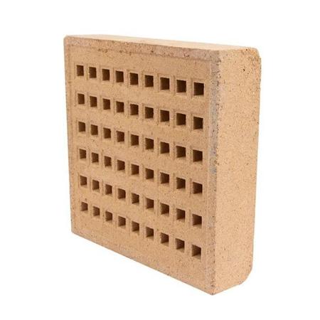 Redbank No.352 Square Airbrick with Holes 215mm x 215mm Buff