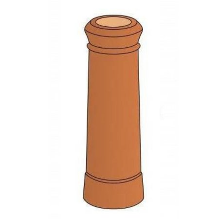 Redbank No 4 Red Cannon Head Chimney Pot 750mm - Image 2