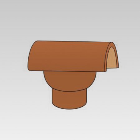Redbank No.30 Hood Top Insert Spigot Red 190mm - Image 2