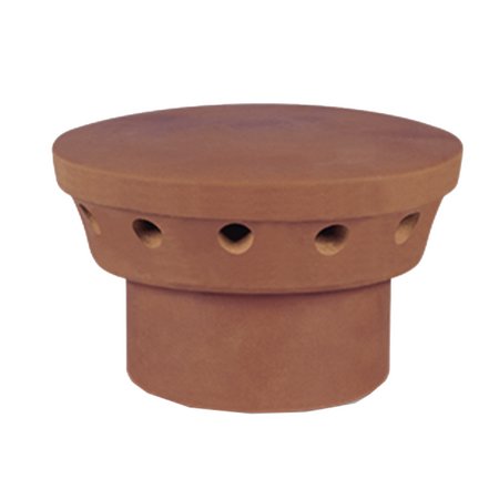 Redbank No.120 Spigot Flue Ventilator Red 190mm