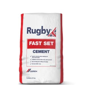 Rugby Fast Set Cement 25kg Bag