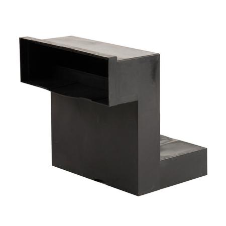 Timloc Telescopic Underfloor Vent 3-5 Courses Black