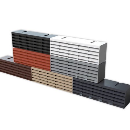 Timloc Plastic Airbrick 215mm x 69mm x 60mm Buff - Image 2