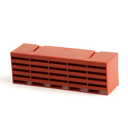 Timloc Plastic Airbrick 215mm x 69mm x 60mm Terracotta