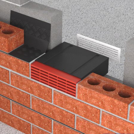 Timloc Plastic Airbrick 215mm x 69mm x 60mm Terracotta - Image 3