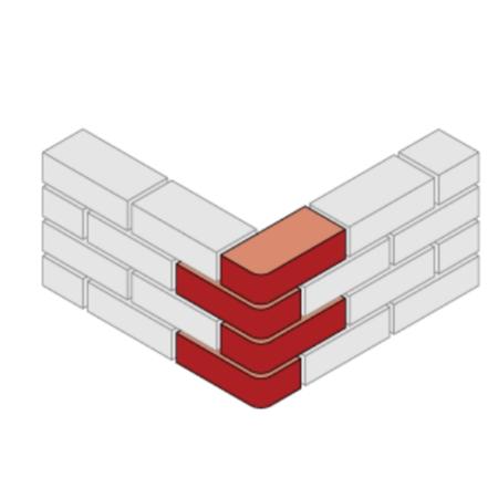 Wienerberger BN1.2 Solid Eng Single Bullnose Smooth Blue Special Brick - Image 3