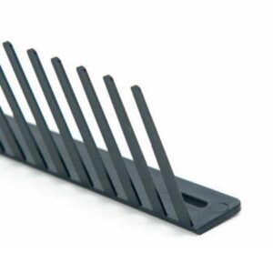 Timloc Eaves Comb Filler for Profiled Tiles 1m Black
