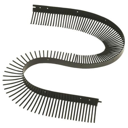 Timloc Eaves Comb Filler for Profiled Tiles 1m Black - Image 2