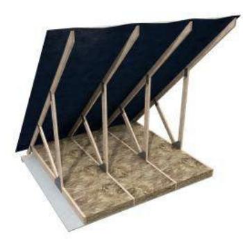 Knauf Insulation Loft Roll 44 Combi-cut 100mm - Image 3