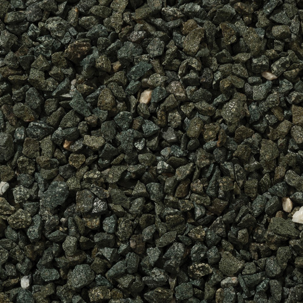 Long Rake Green Granite Chippings 14mm - 20mm Poly Bag - Image 2