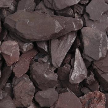 Long Rake Spar Plum Slate 40mm Poly Bag