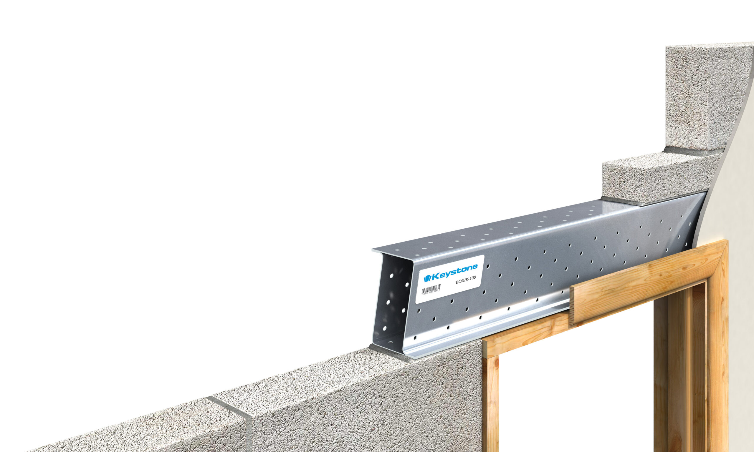 Keystone Steel Box Lintel BOX/K-200 1800mm