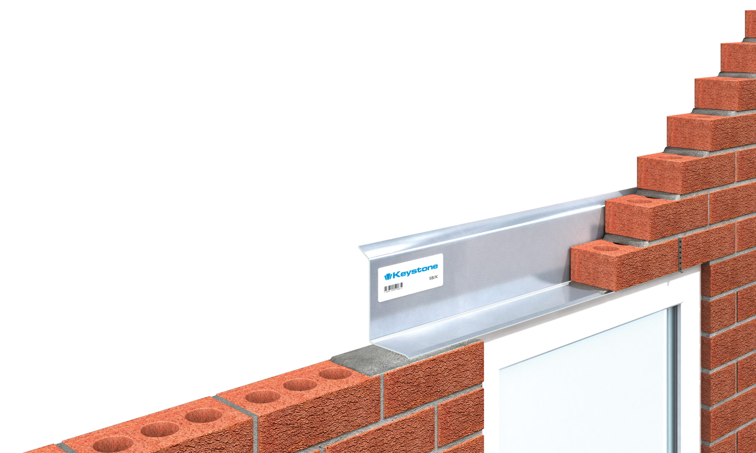 Keystone Single Leaf Steel Lintel SB/K 1200mm