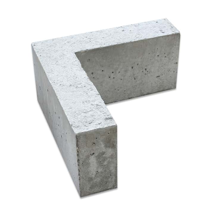 Padstone Corner 440mm/440mm x 215mm x 100mm