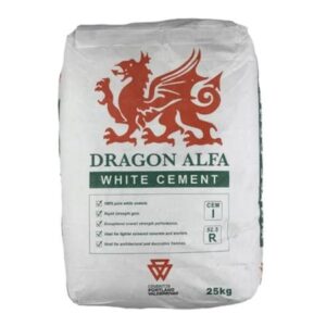 Dragon Alpha White Cement 25kg