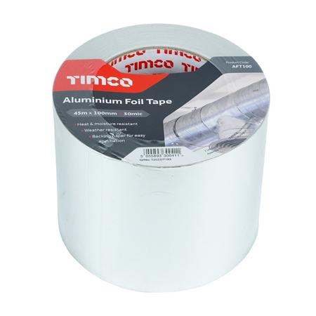 Aluminium Foiltape 100mm x 45 m - Image 2