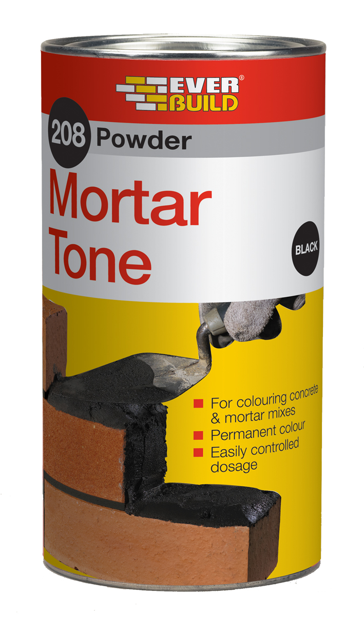 Everbuild 208 Black 1kg Powder Mortar Tone