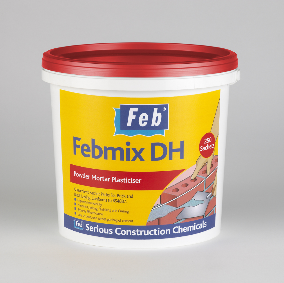 Everbuild Febmix Dh Mortar Plasticiser - 250 Sachets