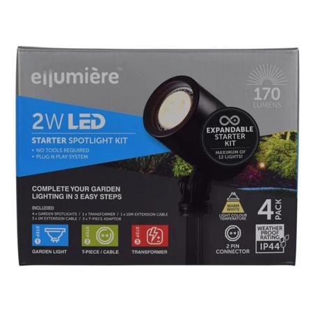Ellumiere 4 x Small Spotlight Starter Kit - Image 2
