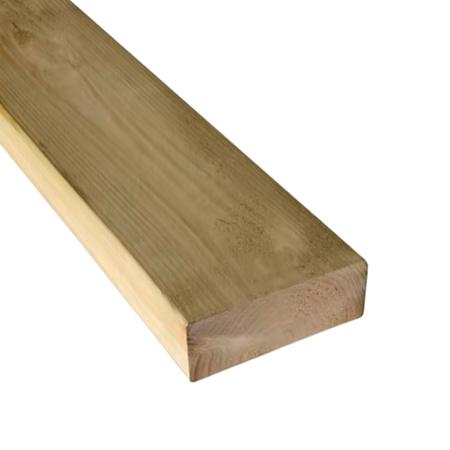 47mm x 100mm x 4.8m Regularised Treated Sawn Timber C16/C24 - Image 2