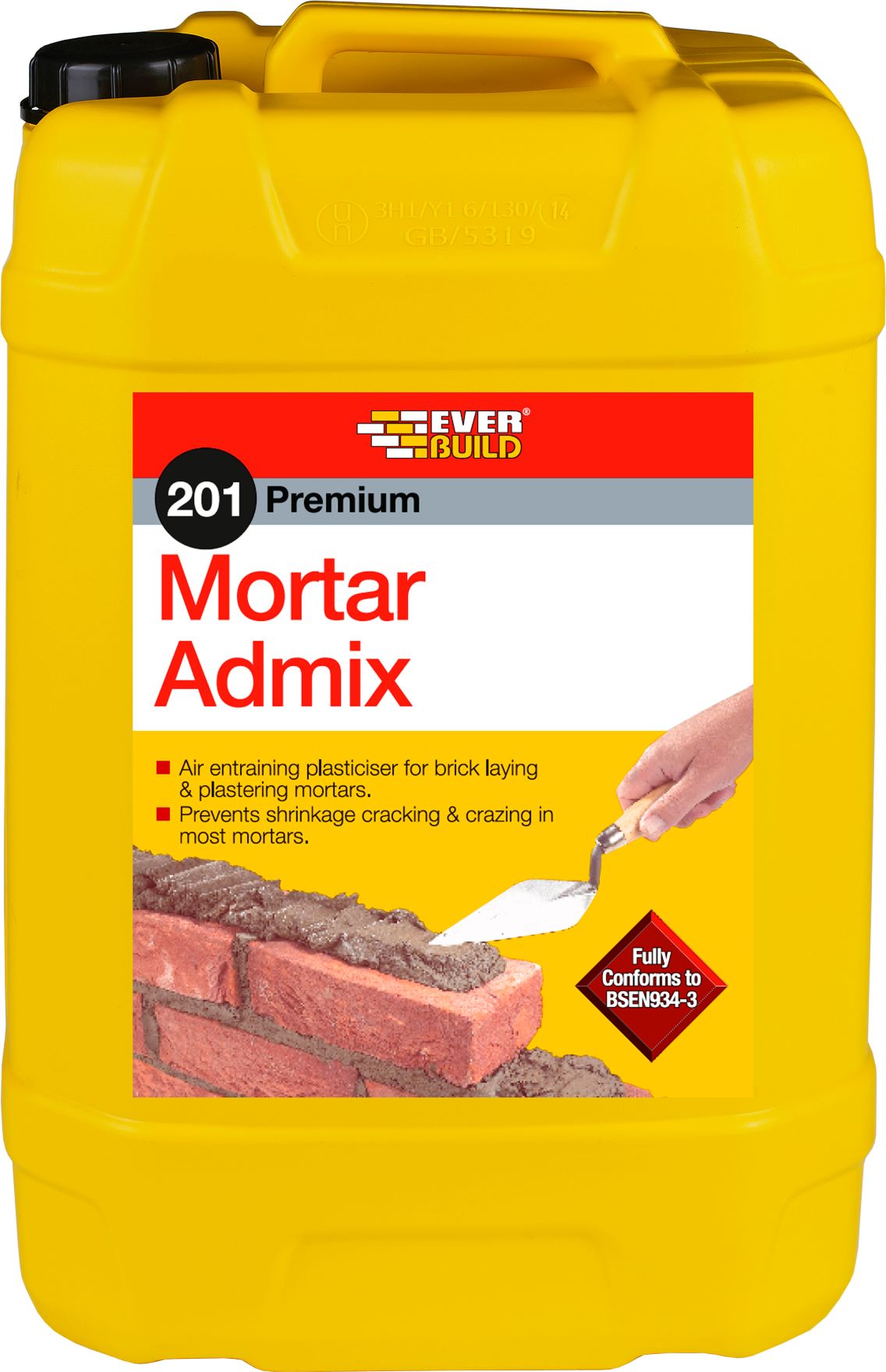 Everbuild Mortar Plasticiser Admix 25L