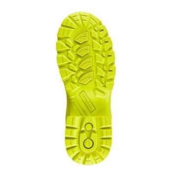 BBZ8000 Buckbootz S5 Black/Yellow Hi-Viz Neoprene Safety Wellington, Size 9 - Image 4