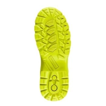 BBZ8000 Buckbootz S5 Black/Yellow Hi-Viz Neoprene Safety Wellington, Size 10 - Image 4