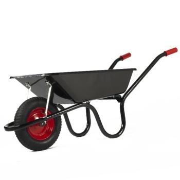 Chillington Camden Classic Black Wheelbarrow 85L Pneumatic
