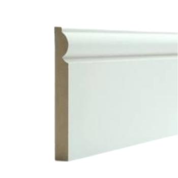 18mm x 150mm Primed MDF Torus Skirting 4.4m