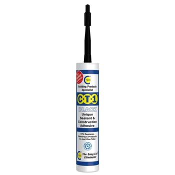 CT1 Sealant and Construction Adhesive 290ml Black