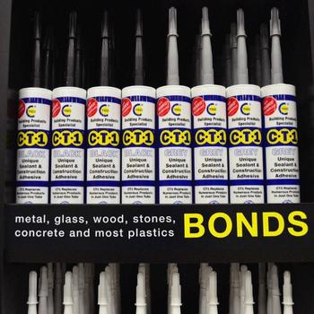 CT1 Sealant and Construction Adhesive 290ml Black - Image 6