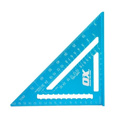 Ox Pro Aluminium Rafter Square Metric 180mm