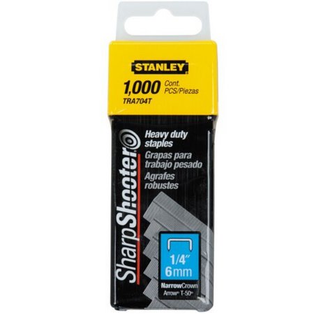 Stanley TRA704T Heavy Duty Staples 6mm (Pk 1000)