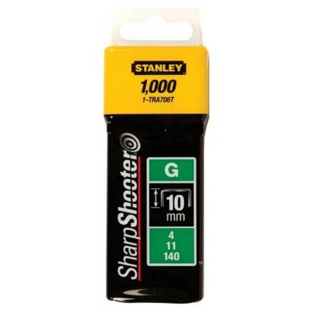 Stanley TRA706T Heavy Duty Staples 10mm (Pk 1000)
