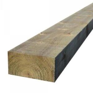 ECC New Green Softwood Sleeper Incised UC4 200mm x 100mm x 2.4m