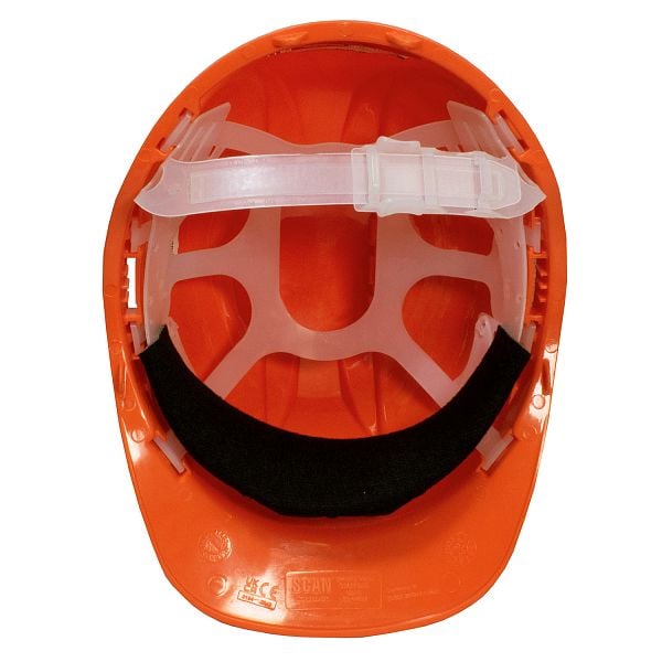 Scan Standard Industrial Safety Helmet Orange - Image 2