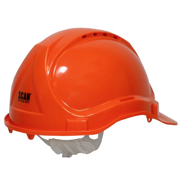 Scan Standard Industrial Safety Helmet Orange - Image 3
